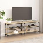 vidaXL Tv-meubel 140x30x50 cm bewerkt hout sonoma, Huis en Inrichting, Kasten | Televisiemeubels, 100 tot 150 cm, Verzenden, Nieuw