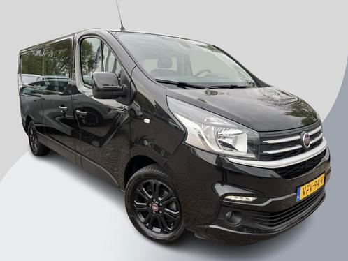 Fiat Talento 2.0 MultiJet L2H1 SX DC, Auto's, Bestelauto's, Lease, Zwart, Handgeschakeld, Overige kleuren, Financial lease, Stof