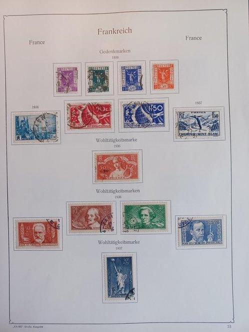 Frankrijk 1934/1940 - Verzameling van SM tussen nummers 298, Postzegels en Munten, Postzegels | Europa | Frankrijk