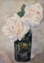 Jan Voerman senior (1857-1941) - Roses in a vase