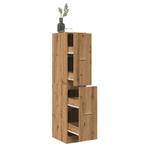 vidaXL Apothekerskast 30x41x144,5 cm bewerkt hout artisanaal, Verzenden, Nieuw