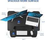 FLEXISPOT Staand bureau-opzetstuk, 78,7 cm, in hoogte verste, Verzenden, Zo goed als nieuw