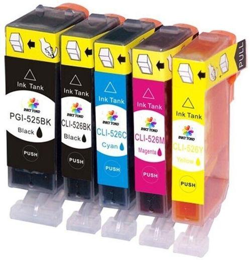 Canon PGI-525/CLI-526 MET CHIP, Huismerk v.a. € 7.99, Computers en Software, Printerbenodigdheden, Cartridge, Nieuw, Ophalen of Verzenden