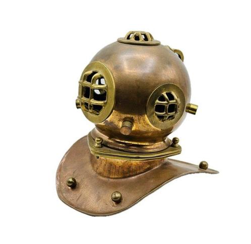 Figuur - Escafandra - Brons, Koper, Antiek en Kunst, Curiosa en Brocante