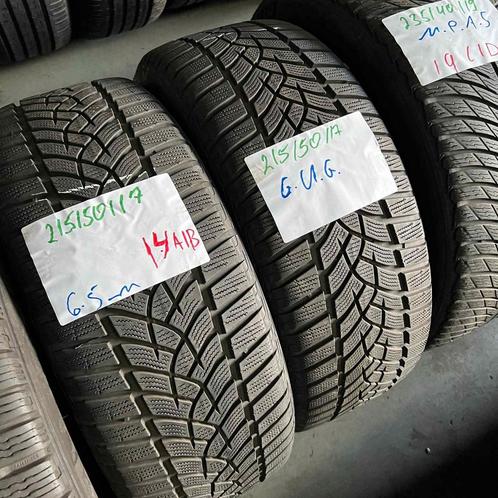 2 x Goodyear UltraGrip 215-50-17 Winterbanden 6,5mm, Auto-onderdelen, Banden en Velgen, 17 inch, Winterbanden, 215 mm, Personenwagen