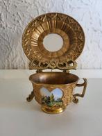 Meissen - Kop en schotel - Porselein