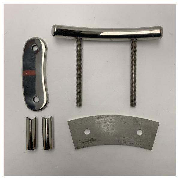 Bieden: Curved Stainless Steel cleat - 290178, Watersport en Boten, Overige Watersport en Boten, Nieuw, Ophalen of Verzenden