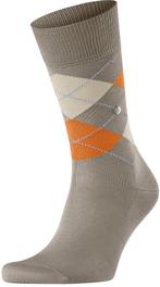 Burlington Manchester Sok Ruit Grijs 4180 maat 40-46 Heren, Verzenden, Nieuw, Burlington
