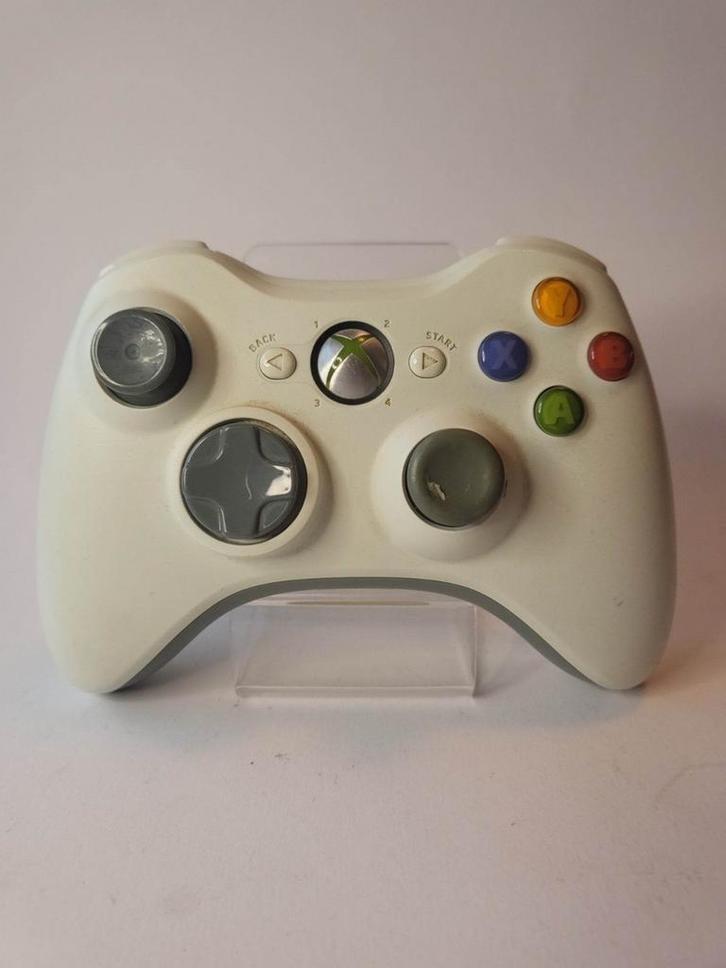 Orginele Wit / Grijze Draadloze Controller Xbox 360, Spelcomputers en Games, Games | Xbox 360, Ophalen of Verzenden