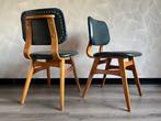 Stoel - Beuken - Twee vintage jaren 60 stoeltjes, Antiek en Kunst