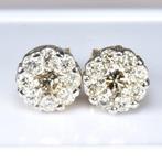 Oorbellen - 14 karaat Geel goud - 1.38ct. tw. Diamant, Sieraden, Tassen en Uiterlijk, Oorbellen, Nieuw