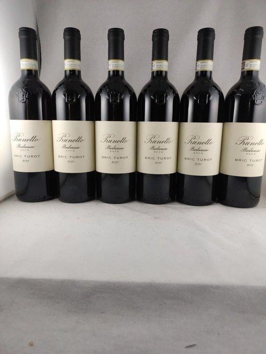 2021 Prunotto Bric Turot - Barbaresco - 6 Flessen (0.75, Verzamelen, Wijnen