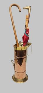 Paraplustandaard/rek - Kolenkit Paraplubak - Messing, Koper