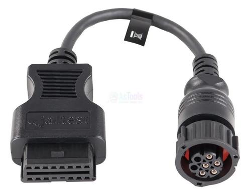 Jaltest Linde 7 Pins OBD - 16 Pins OBD2 Verloopkabel Hef- en, Auto diversen, Autogereedschap, Nieuw, Verzenden