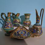 Deruta-Gialletti G.P. - Kruik (5) - Majolica, con Oro, Antiek en Kunst