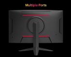 27” Curved Gaming Monitor QHD 180Hz 1ms 1500R Scherm, Computers en Software, Monitoren, Verzenden, Nieuw