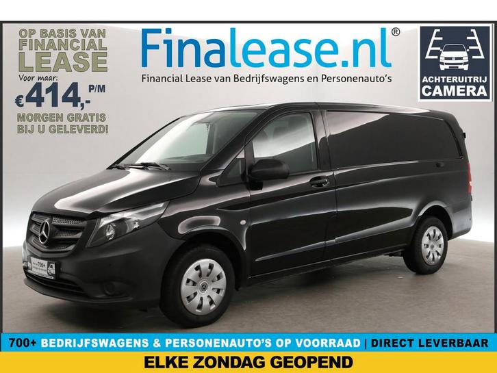 Mercedes-Benz Vito 116 CDI 164PK Lang Airco Camera Cruise, Auto's, Bestelauto's, Lease, Handgeschakeld, Diesel, Mercedes-Benz