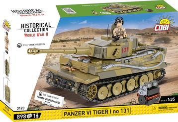 COBI 3123 Panzer VI Tiger 131 (Leger bouwsets) beschikbaar voor biedingen