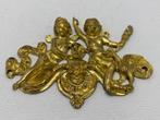 Decoratief ornament - Frankrijk - Bronzen plaquette met