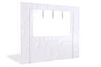 Overkapping zijwand PVC  | 3 meter breed |  250cm hoog | Wit, Doe-het-zelf en Verbouw, Zeil en Folie, Ophalen of Verzenden, Nieuw