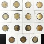 Finland. 2 Euro 2014/2024 (15 coins) (Zonder Minimumprijs), Postzegels en Munten, Munten | Europa | Euromunten