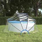 vidaXL Zwembadoverkapping rond 315x158 cm PVC, Verzenden, Nieuw