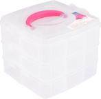 Vaessen Creative Stapelbare Opbergbox - 18 vakjes, Ophalen of Verzenden, Zo goed als nieuw