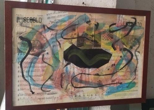 Arturo Carmassi (1925-2015) - Va autentica commozione, Antiek en Kunst, Kunst | Schilderijen | Modern
