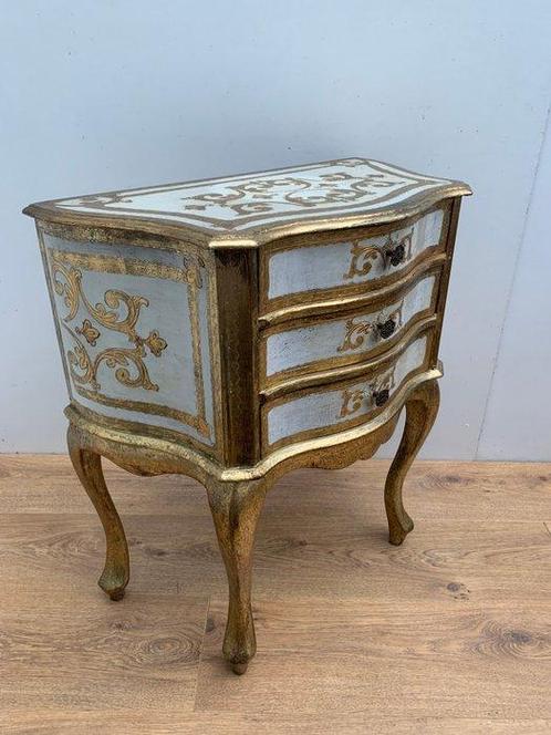 Commode - Hout, Verguld - Florentijns, Antiek en Kunst, Curiosa en Brocante