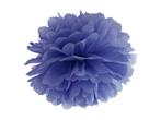 Pompon Blauw 25cm, Verzenden, Nieuw