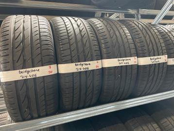 215-45-16 Bridgestone Zomerbanden 7mm Incl Montage 215 45 16 beschikbaar voor biedingen