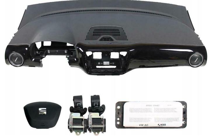 Skoda Citygo en Seat Mii Airbag set + Dashboard, Auto-onderdelen, Dashboard en Schakelaars, Gebruikt, Seat, Skoda, Ophalen of Verzenden