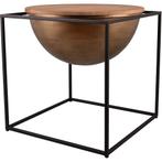 Bijzettafel - Trion Celin - Vierkant - 53x55x53cm -, Huis en Inrichting, Tafels | Eettafels, Ophalen of Verzenden, Nieuw, Overige materialen