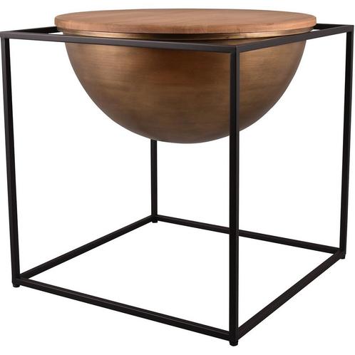 Bijzettafel - Trion Celin - Vierkant - 53x55x53cm -, Huis en Inrichting, Tafels | Eettafels, Nieuw, Overige materialen, Ophalen of Verzenden