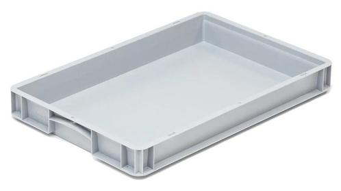 Kunststof stapelbak 600x400x75mm grijs, gebruikt -, Doe-het-zelf en Verbouw, Overige Doe-het-zelf en Verbouw, Gebruikt, Ophalen of Verzenden