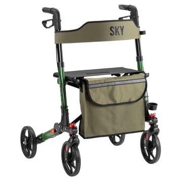 Sky Special Edition lichtgewicht rollator - Groen beschikbaar voor biedingen