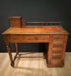 Bureau - imitatieleer - Italiaans bureau Intagl, Antiek en Kunst