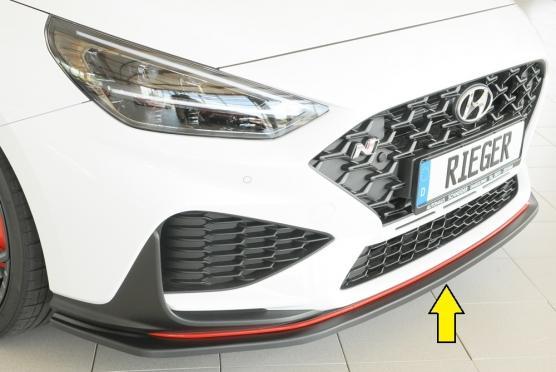 Frontspoiler | Hyundai | I30 N | Rieger Tuning |ongespoten, Auto-onderdelen, Carrosserie en Plaatwerk, Nieuw, Hyundai, Verzenden