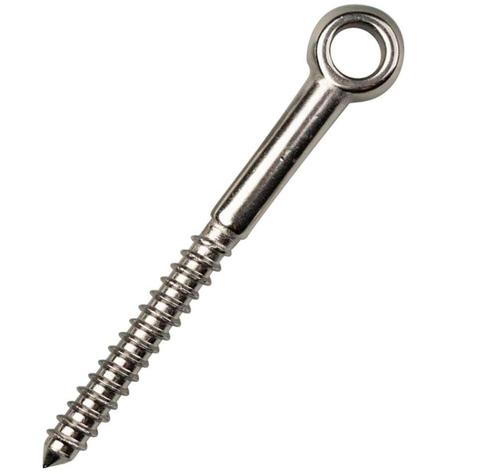 Rvs Schroefoog 10x100mm Rvs, Doe-het-zelf en Verbouw, IJzerwaren en Bevestigingsmiddelen, Verzenden
