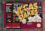Vegas Stakes (SNES tweedehands game), Spelcomputers en Games, Games | Nintendo NES, Ophalen of Verzenden, Zo goed als nieuw