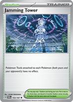 Jamming tower 153/167 reverse holo Twilight Masquerade, Hobby en Vrije tijd, Verzamelkaartspellen | Pokémon, Ophalen of Verzenden