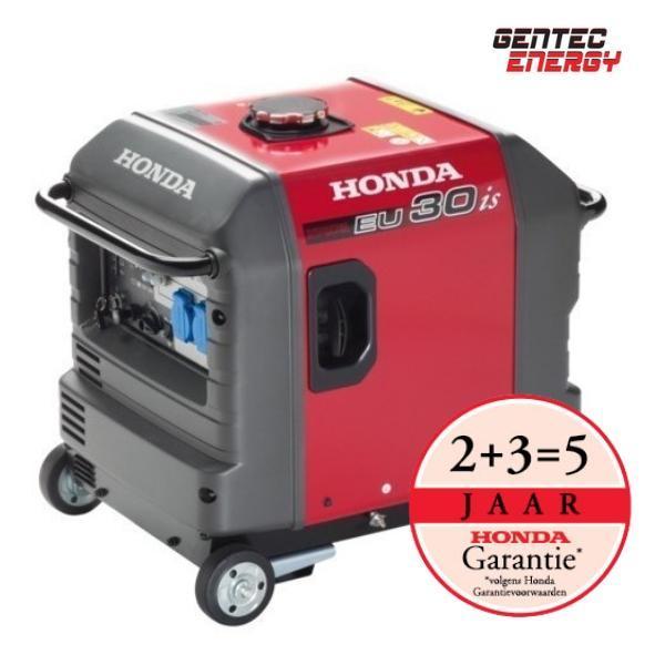 Honda EU30is Generator 3000W 230V, Doe-het-zelf en Verbouw, Aggregaten, Benzine, Nieuw, Elektrisch startend, Geluidgedempt, Minder dan 5 kVA