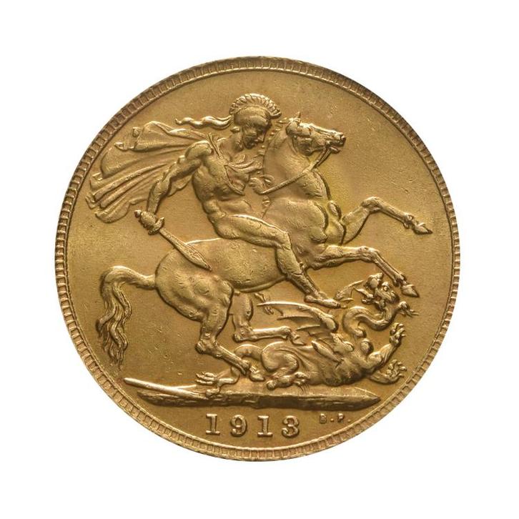Gouden Sovereign munt, Postzegels en Munten, Edelmetalen en Baren, Verzenden