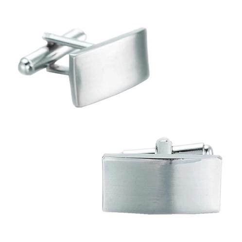 Fako Bijoux® - Manchetknopen - Rechthoek - 20x10mm -, Sieraden, Tassen en Uiterlijk, Manchetknopen, Verzenden