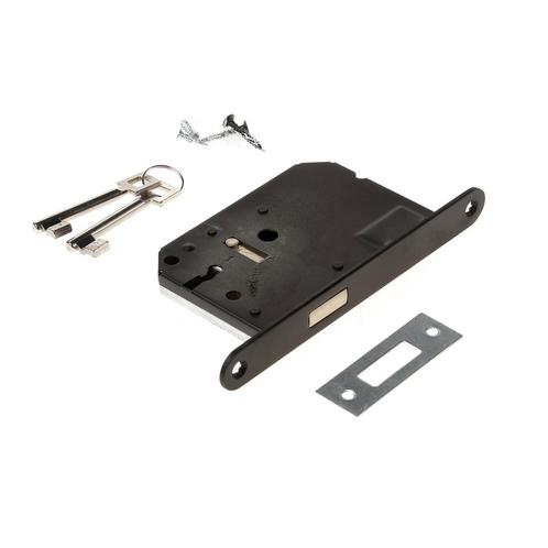 WONINGBOUW KLAVIER KASTSLOT 55 MM ZWART, Doe-het-zelf en Verbouw, Hang- en Sluitwerk, Verzenden