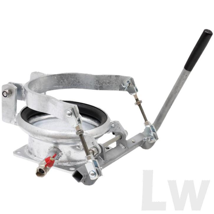 Snelsluiting 6 duims voor giertank, Zakelijke goederen, Agrarisch | Werktuigen, Ophalen of Verzenden