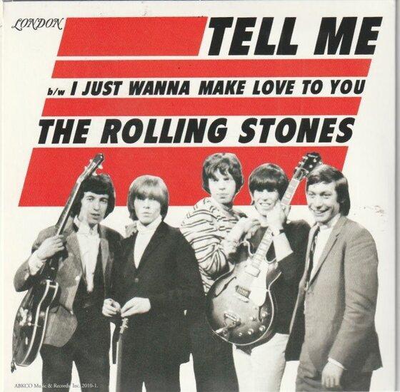 Rolling Stones - Tell Me + I Just Wanna Make Love To You ..., Cd's en Dvd's, Vinyl Singles, Verzenden