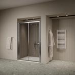 Schuifdeur BWS Arema 110x190 cm Profiel Chroom, Ophalen of Verzenden, Nieuw, Chroom, Douche