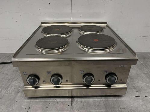 RVS Metos Elektrisch fornuis kookplaat 4 pitten 400V 60 cm, Zakelijke goederen, Horeca | Keukenapparatuur, Nieuw zonder verpakking
