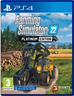 Playstation 4 Farming Simulator 22 - Platinum Edition, Zo goed als nieuw, Verzenden